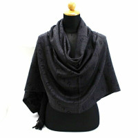 Bulgari Scarf/Shawl Wool in Black
