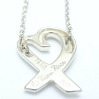 Tiffany & Co. Loving Heart Necklace aus Silber in Silbern