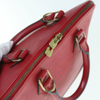 Louis Vuitton Alma Canvas in Red