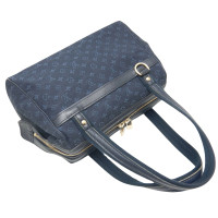 Louis Vuitton Handtasche aus Canvas in Blau