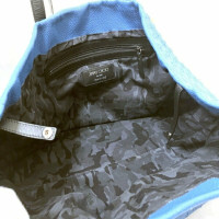 Jimmy Choo Tote Bag aus Leder in Blau