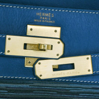 Hermès Handtas Leer in Blauw