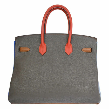 Hermès Birkin Bag 35 in Pelle in Ocra