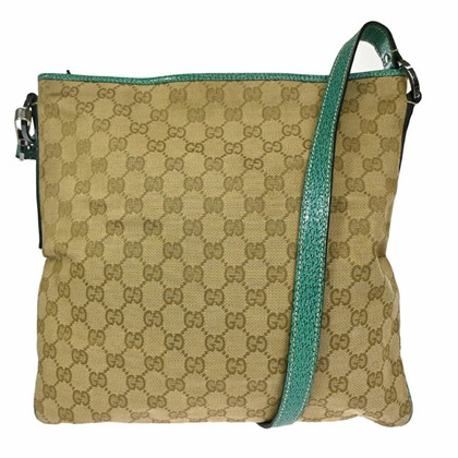 Gucci Borsa a tracolla in Tela in Beige