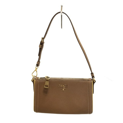 Prada Handbag Leather in Brown