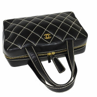 Chanel Wild Stitch Bag Leather in Black