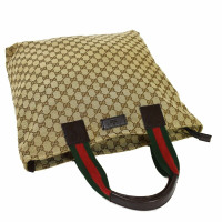 Gucci Tote bag Canvas in Beige