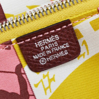 Hermès Bag/Purse Leather in Bordeaux