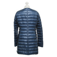 Herno Reversible coat in blue / grey