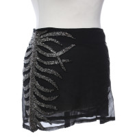 P.A.R.O.S.H. Skirt Silk in Black