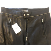 Isabel Marant Trousers Leather in Black