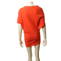 Blumarine Asymmetric dress in Orange