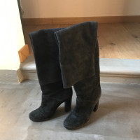 Baldinini Black Suede Boots