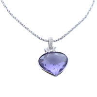 Swarovski Necklace with heart pendant