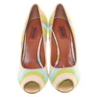 Missoni Peep toes with striped pattern