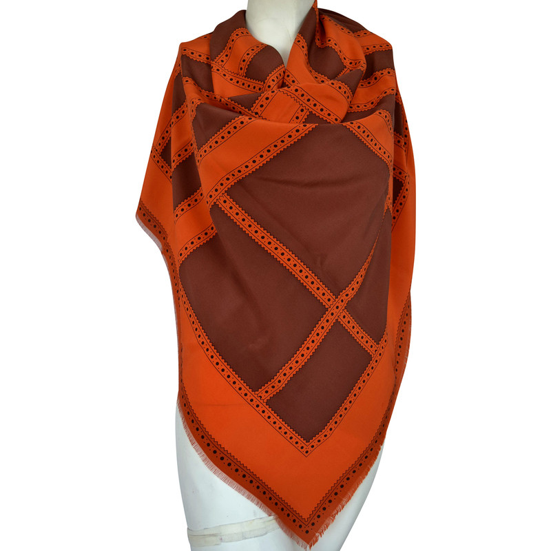 Burberry XXL silk scarf