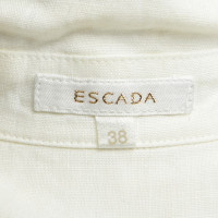 Escada Zonder mouwen blouse in crème