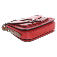 Michael Kors Rote Leder-Handtasche