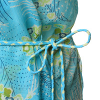 Oscar De La Renta Wrap dress with floral print