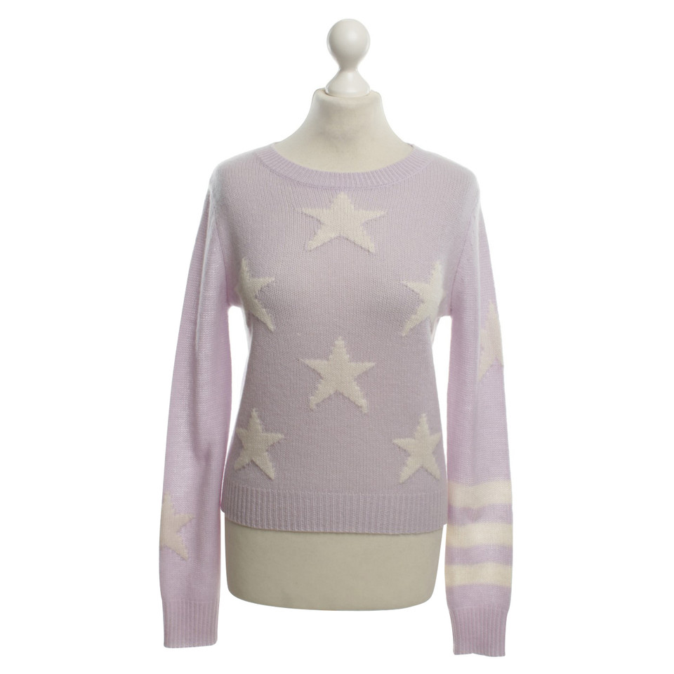 360 Sweater Kasjmier truien in lila