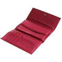 Valentino Garavani Porte-monnaie en cuir rouge