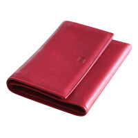 Valentino Garavani Leather wallet in red