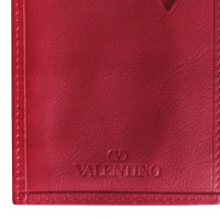 Valentino Garavani Leather wallet in red