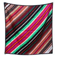 Lanvin Foulard en soie multicolore