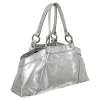 Hogan Silberfarbene Handtasche 