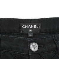 Chanel Jeans in Cotone in Nero