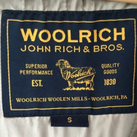 Woolrich Parka verde con finitura in pelliccia