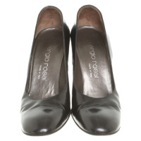 Sergio Rossi Pumps/Peeptoes en Cuir en Noir