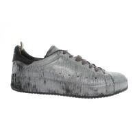 Officine Creative Sneakers aus Leder in Grau