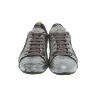 Officine Creative Sneakers aus Leder in Grau