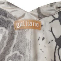 John Galliano Estate vestito con pieghe