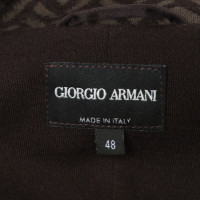 Giorgio Armani Giacca con motivo a zigzag