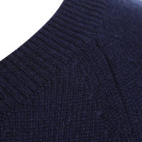 Closed Gebreide trui in donkerblauw