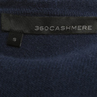 360 Sweater Veste en cachemire en bleu
