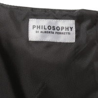 Philosophy Di Alberta Ferretti Etuikleid in Schwarz