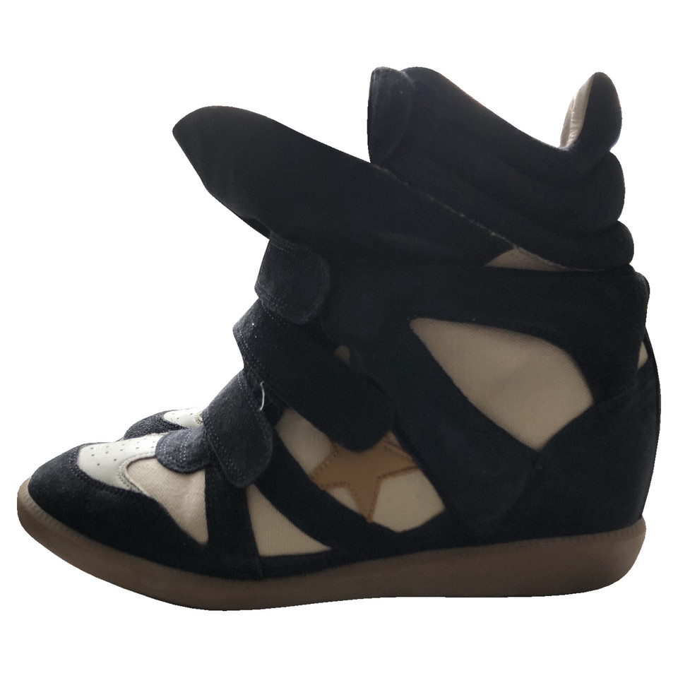 Isabel Marant Chaussures de sport en Cuir en Noir