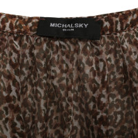 Michalsky top with animal print