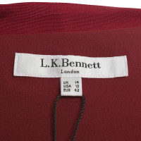 L.K. Bennett Dress in fuchsia
