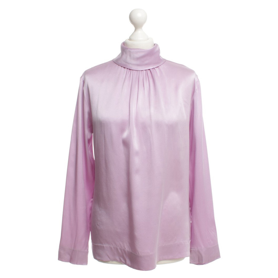 Van Laack Zijden blouse in paars