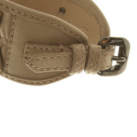 Burberry Leather bracelet in beige
