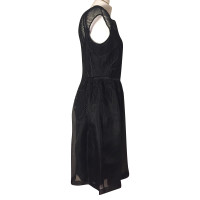 Temperley London Kleid aus Seide in Schwarz