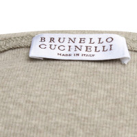 Brunello Cucinelli top in Light Green