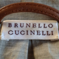 Brunello Cucinelli giacca in pelle