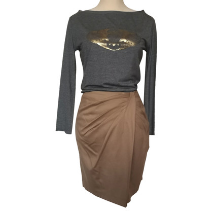 Pinko Skirt Wool in Brown