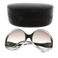 Balenciaga Sonnenbrille mit extravaganten Gläsern
