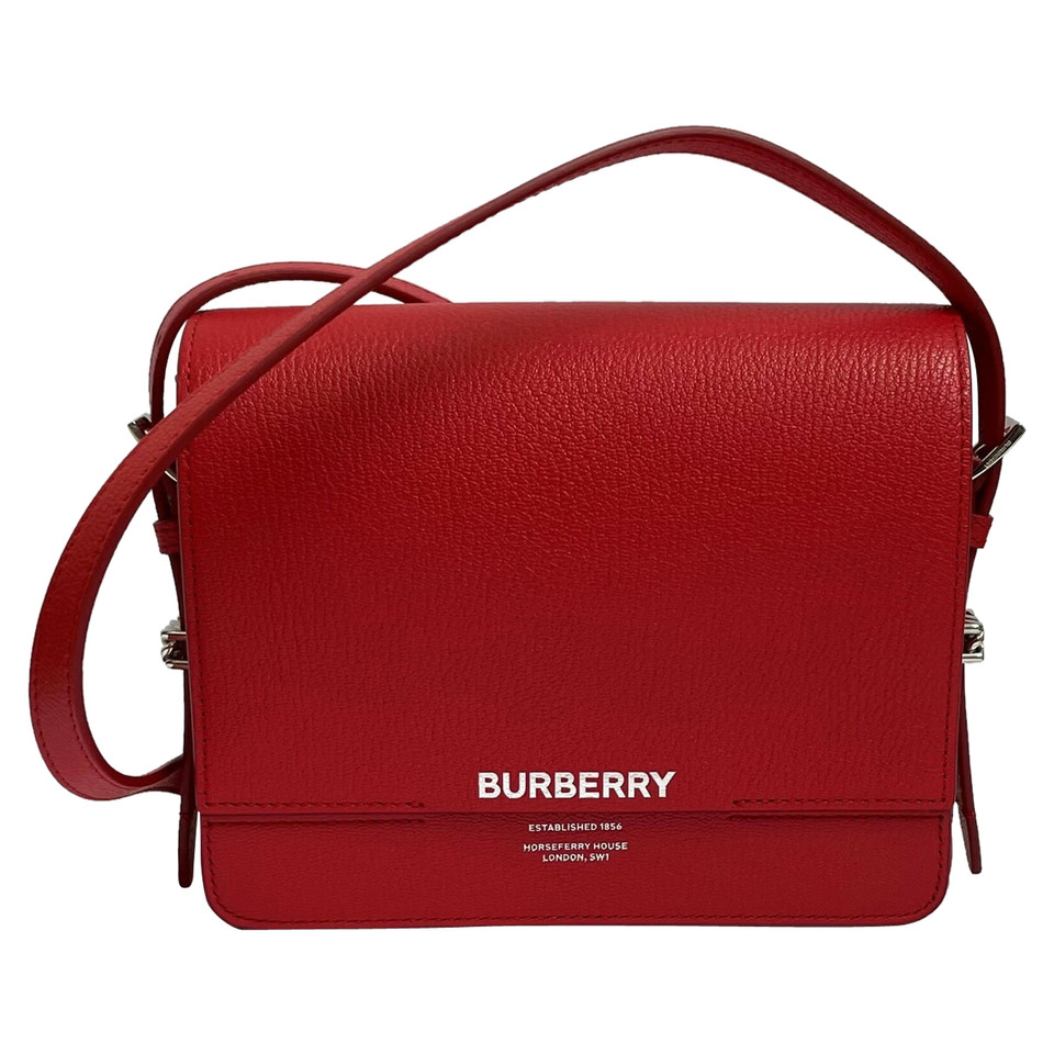 Burberry Grace Bag Small 19,5 en Cuir en Rouge